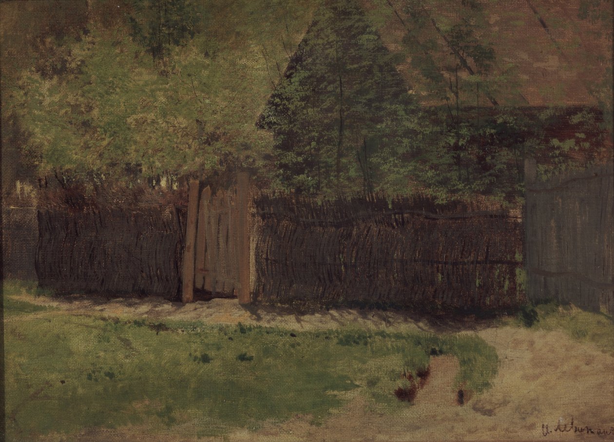 Første grønt. maj 1883 af Isaak Ilyich Levitan