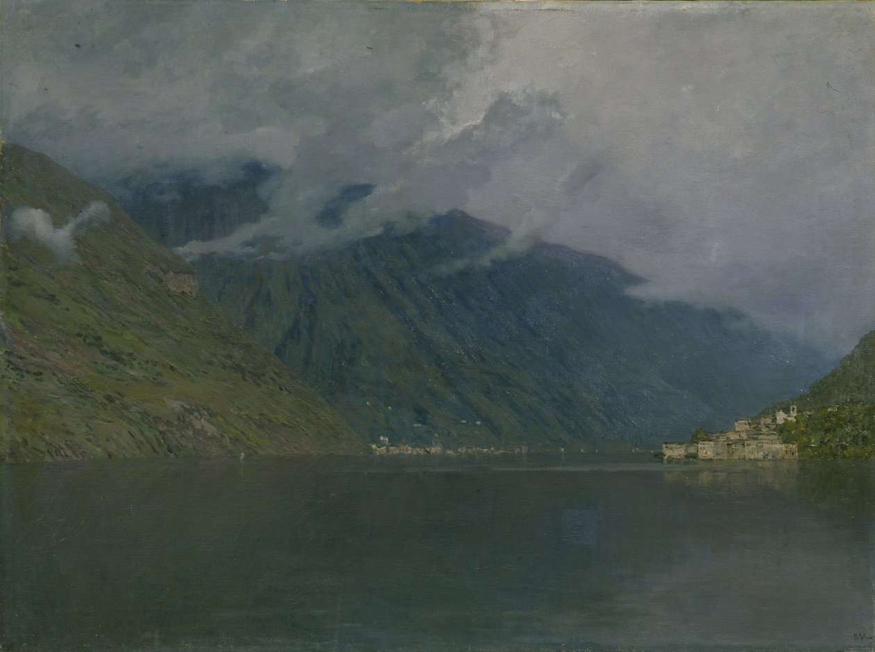 Comosøen, 1876. af Isaak Ilyich Levitan