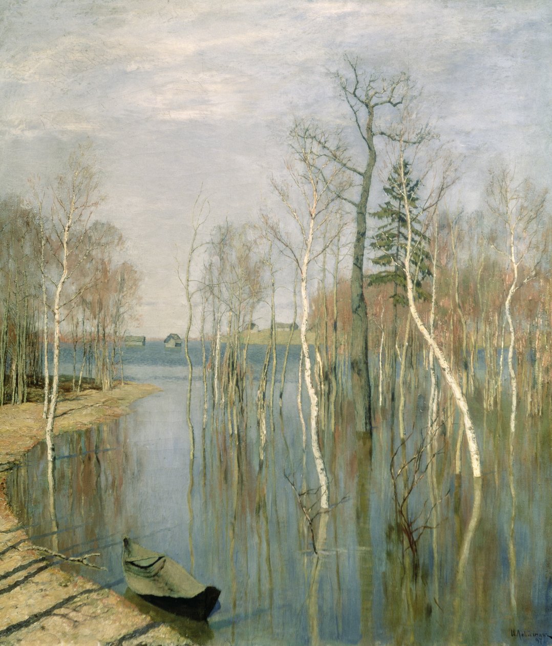 Kilde, Højvande, 1897 af Isaak Ilyich Levitan