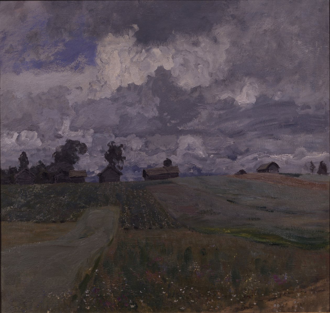 Stormfuld dag, 1897 af Isaak Ilyich Levitan