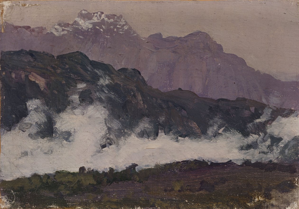 Alperne, 1897 af Isaak Ilyich Levitan