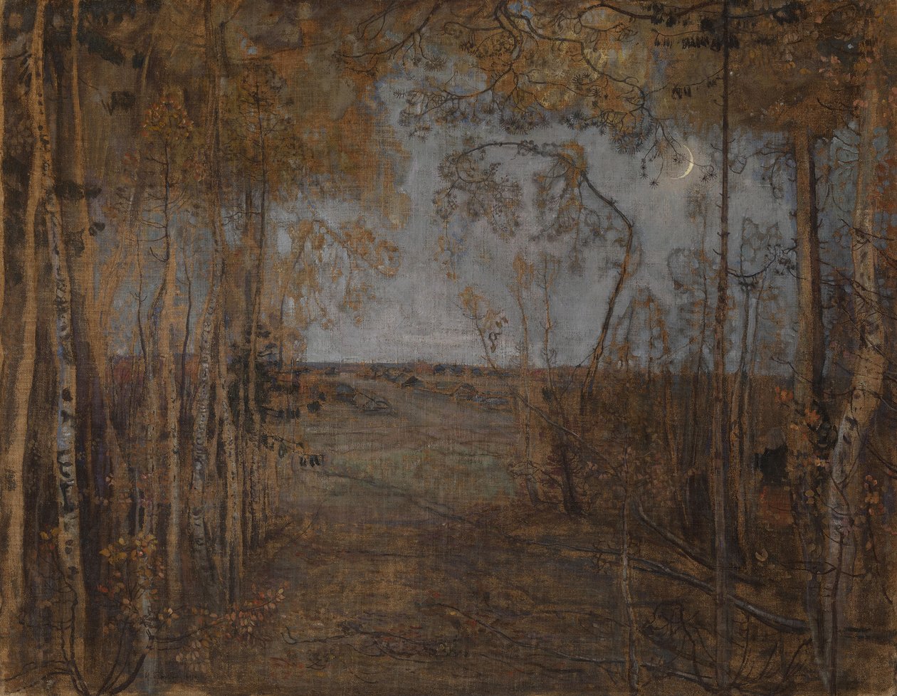 Nymåne, 1912 af Isaak Israilevich Brodsky