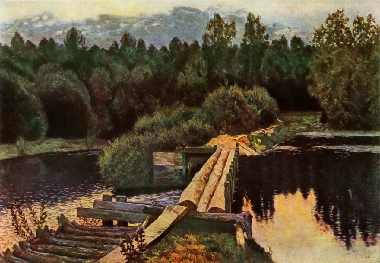 Still Waters, 1892, 1965. af Isaak Ilyich Levitan