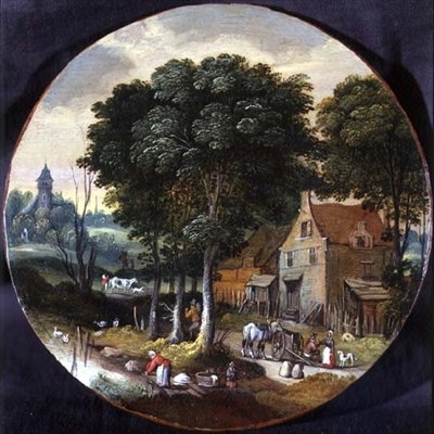Flodlandskab af Isaak van Oosten