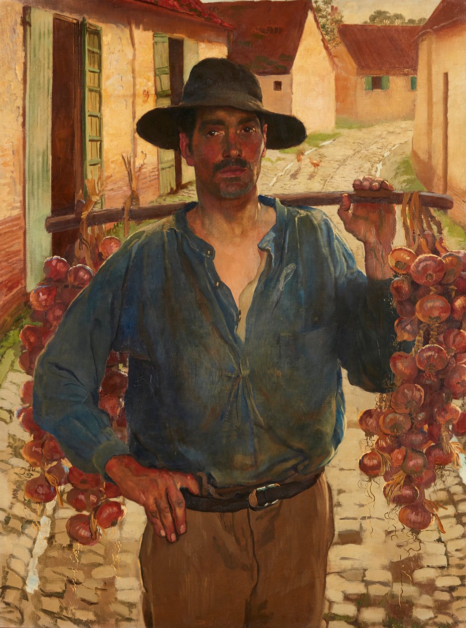 The Onion Rover (olie på lærred) af Isabel Codrington