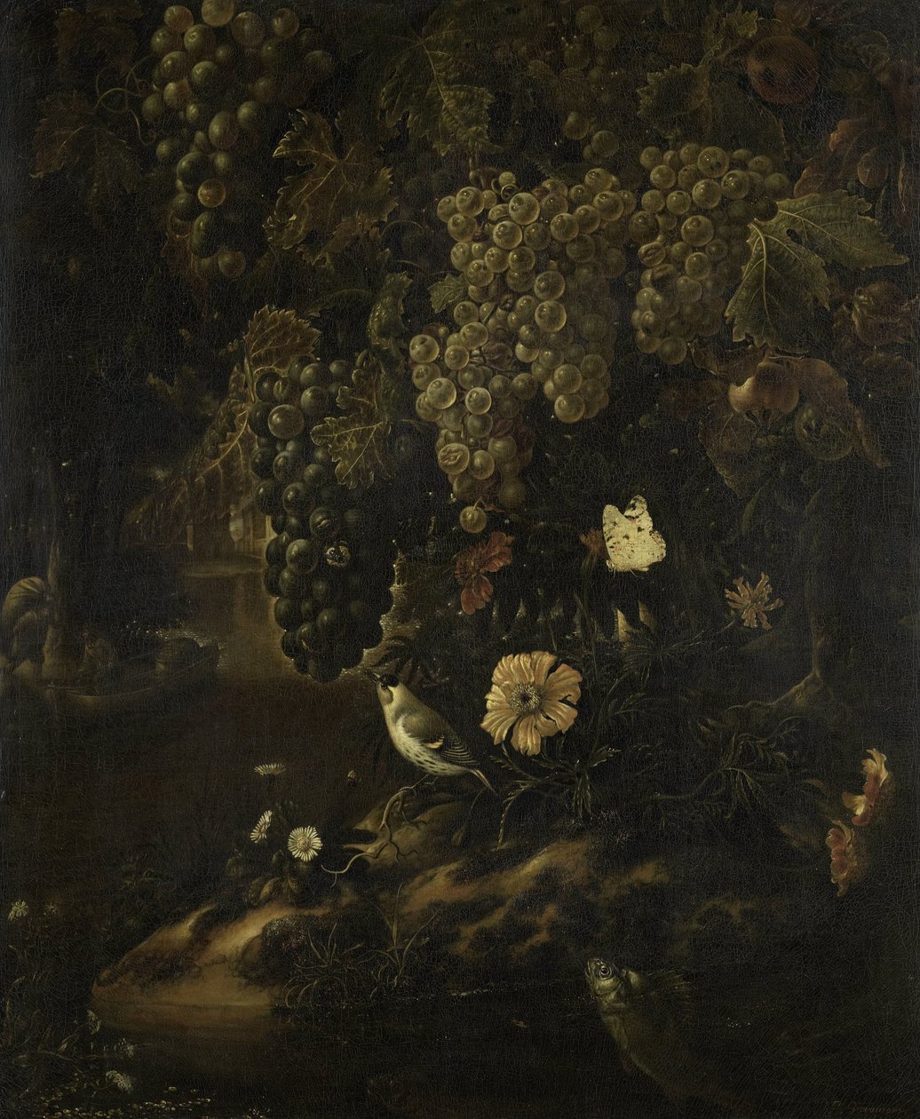 Vindruer, Blomster og Dyr af Isac Vromans