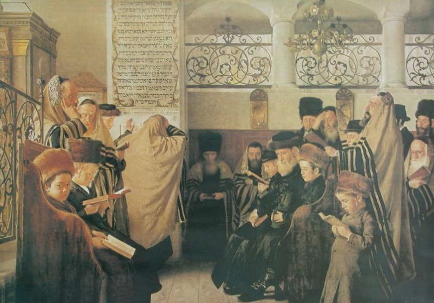 Forsoningsdagen af Isidor Kaufmann
