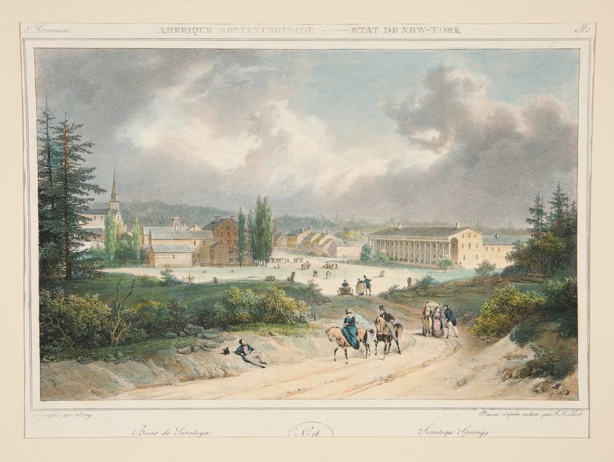 Nordamerika - staten New York. nr. 18, pl.2 af Isidore Laurent Deroy
