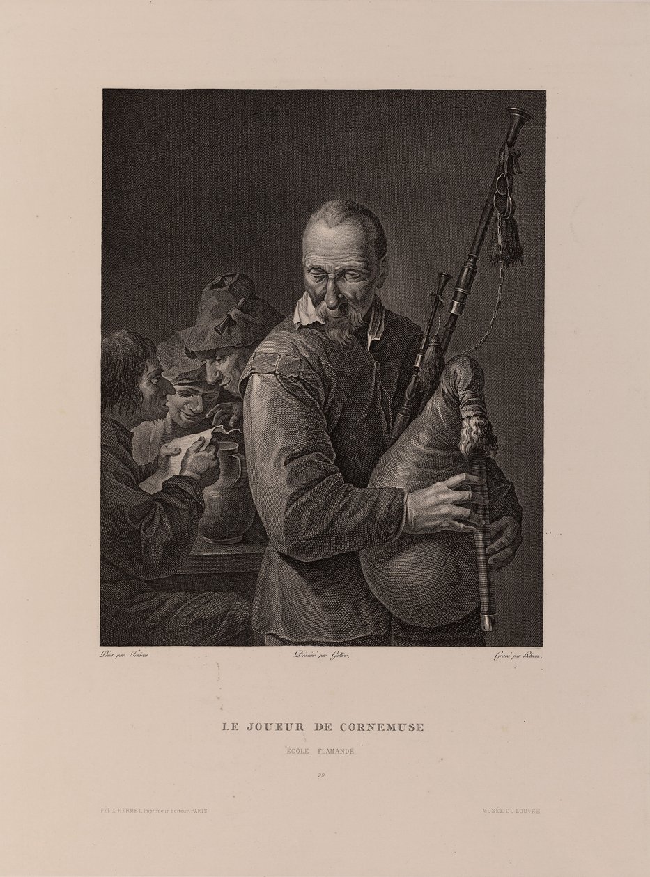 Sækkepiberen af Isidore Stanislas Helman