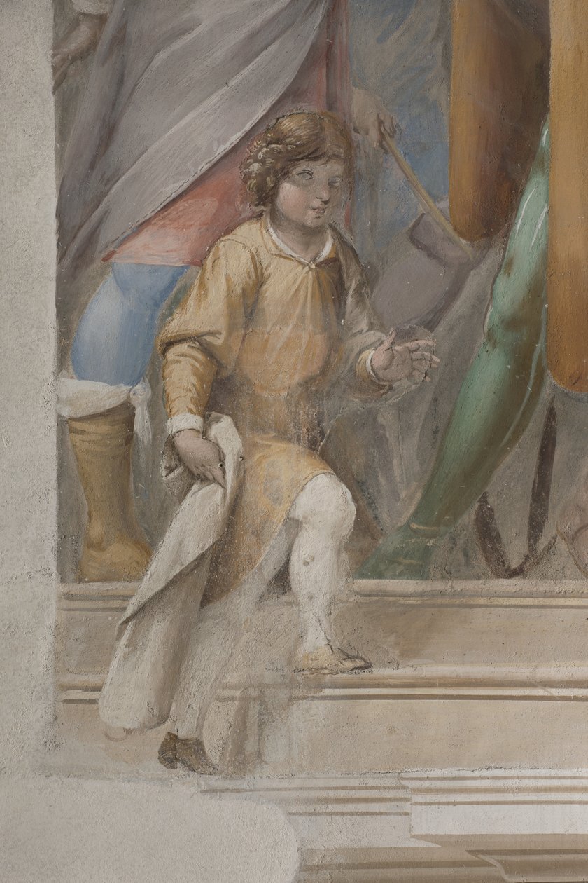 Detalje fra Jomfru Marias bryllup af Isidoro Bianchi