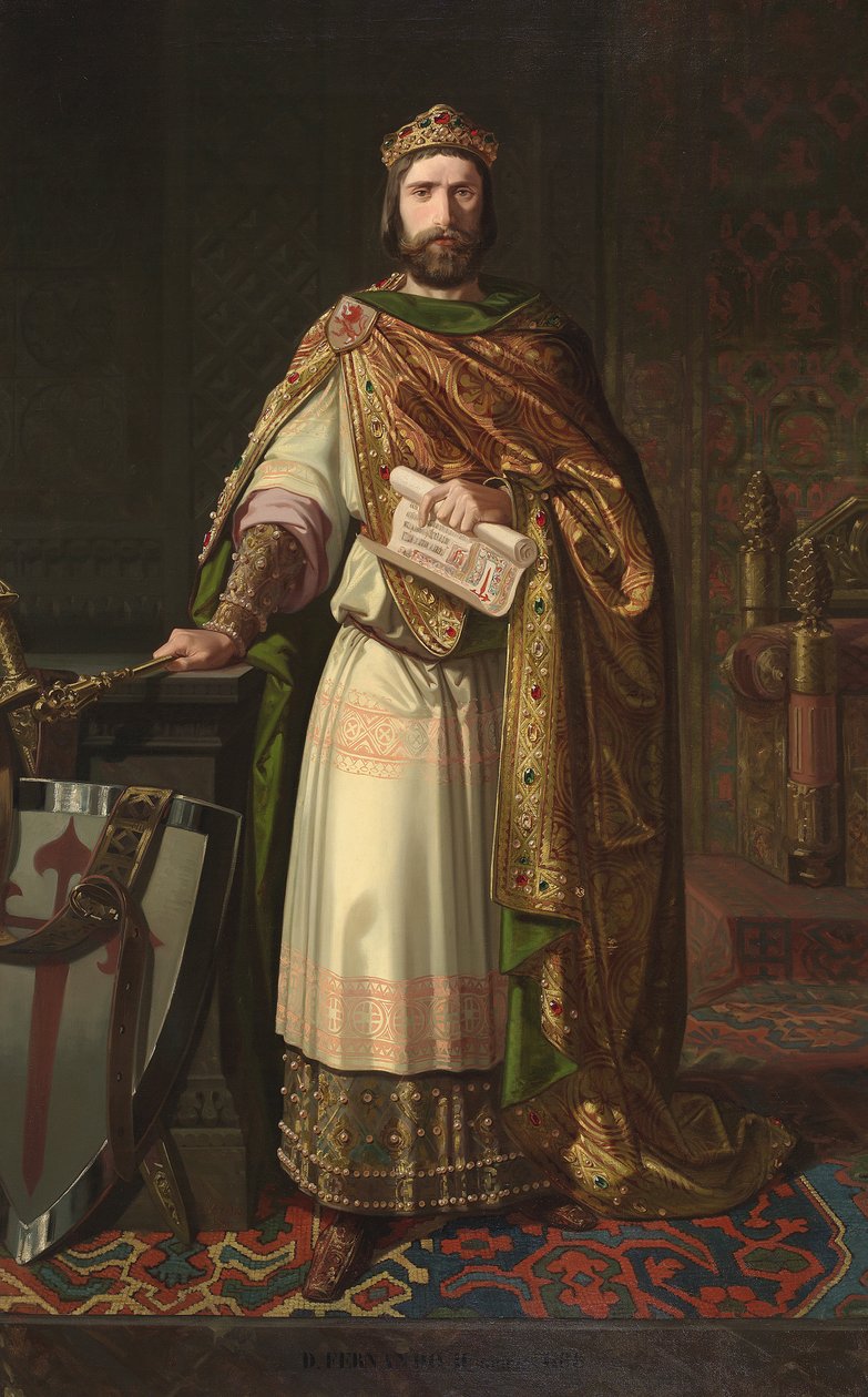 Portræt af Ferdinand II af Leon af Isidoro Lozano