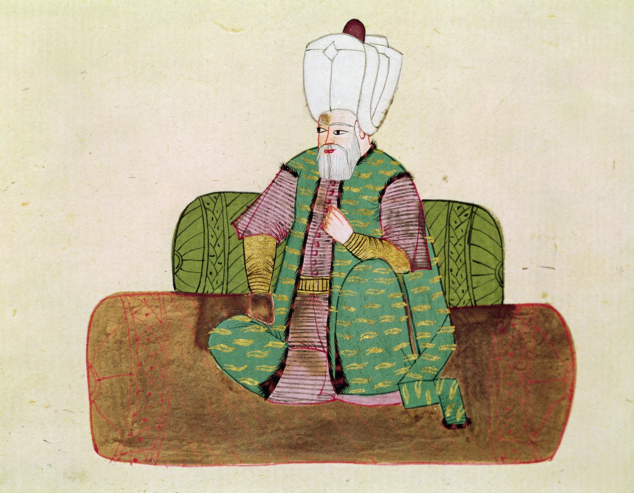 Fru 1971 Sultan Suleyman I (1495-1566) af Islamic School