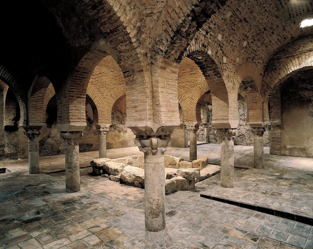 Arabiske bade i Jaén, hammam (tyrkisk bad) af Islamic School