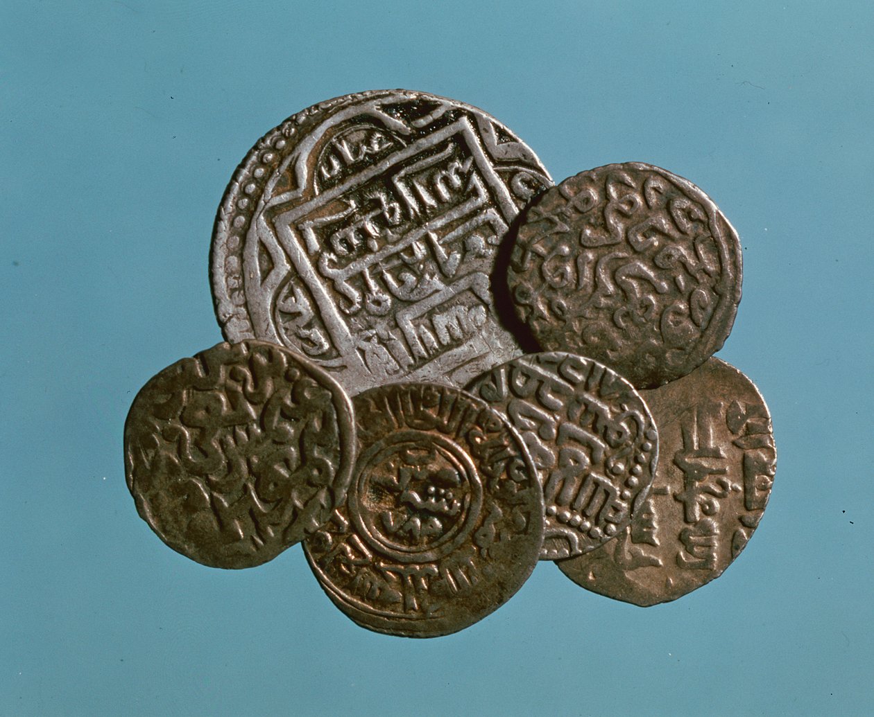 Mønter fra Timurid-perioden, 1370-1505 (metal) af Islamic School