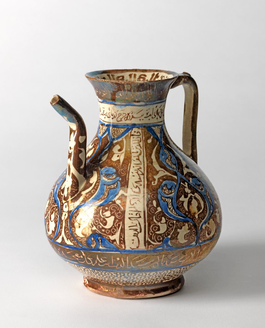 Fritware ewer, Seljuk (keramik) af Islamic School