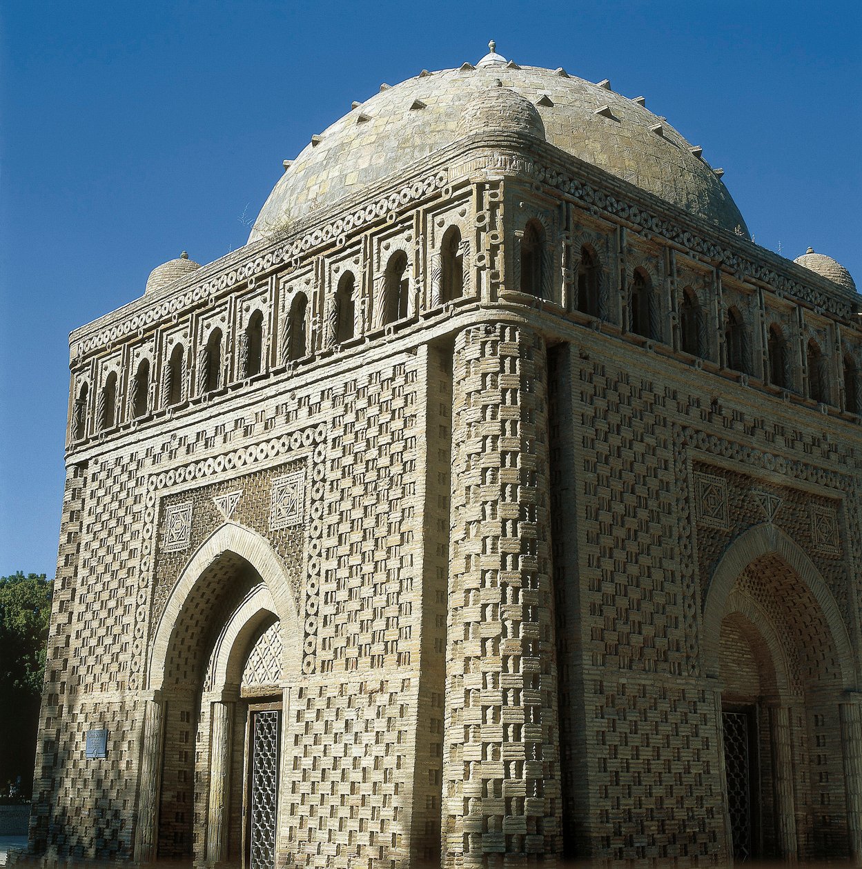 Ismail Samani Mausoleum, Bukhara, Usbekistan, 914-943 (foto) af Islamic School