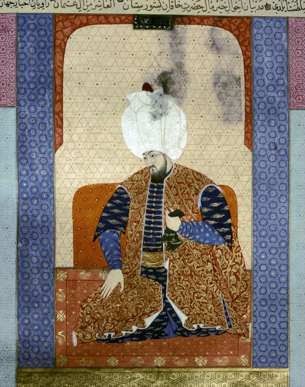 OTTOMAN EMPIRE: Suleiman I Kanuni, tiende sultan af imperiet af Islamic School