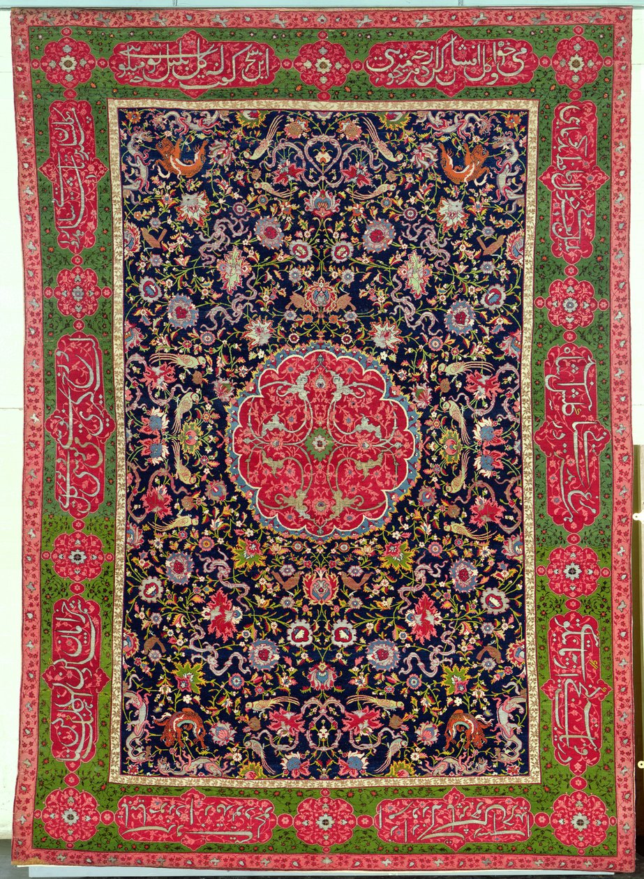 The Salting Carpet, ca. 1588-98 (silke og uld) af Islamic School