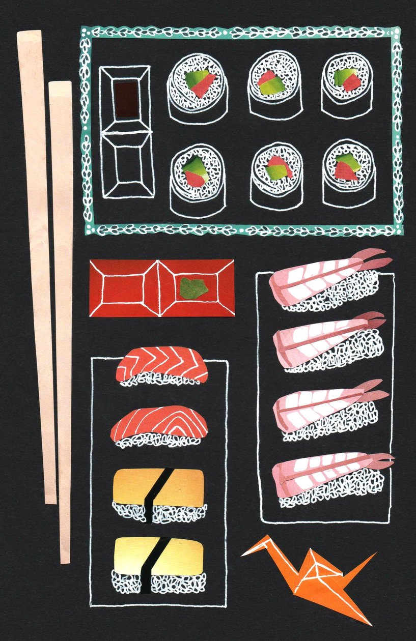Sushi, 2014 af Isobel Barber