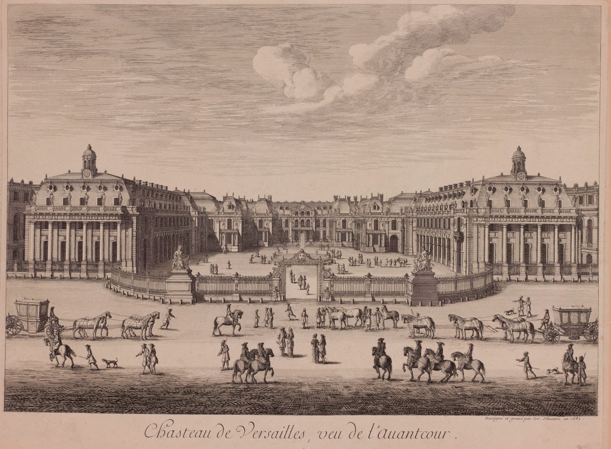 Versailles, 1682 af Israël Silvestre the Younger