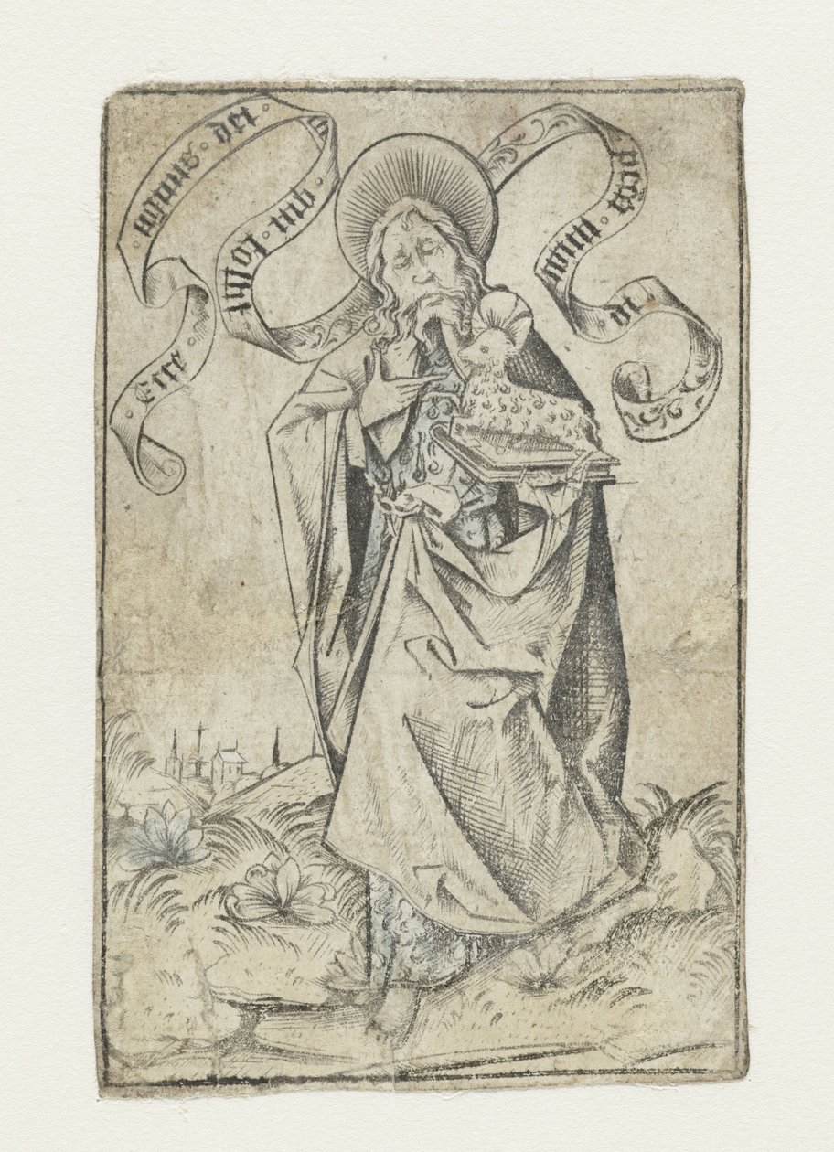 Johannes evangelisten af Israhel van Meckenem