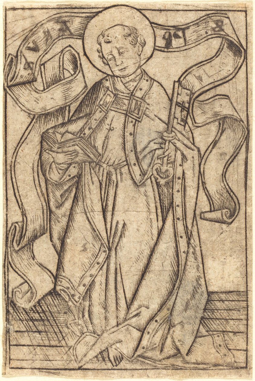 Sankt Peter, ca. 1465. af Israhel van Meckenem