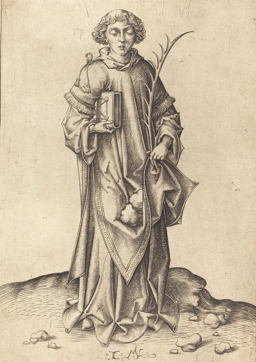 Sankt Stefan. af Israhel van Meckenem