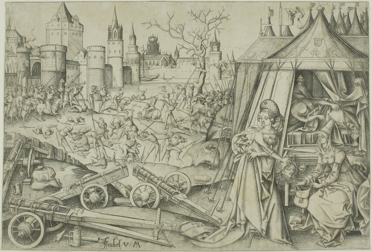 Judith af Israhel van Meckenem the younger