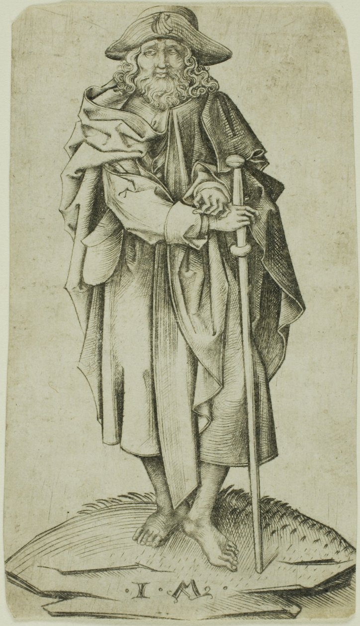 James Major, fra Kristus og apostlene af Israhel van Meckenem the younger
