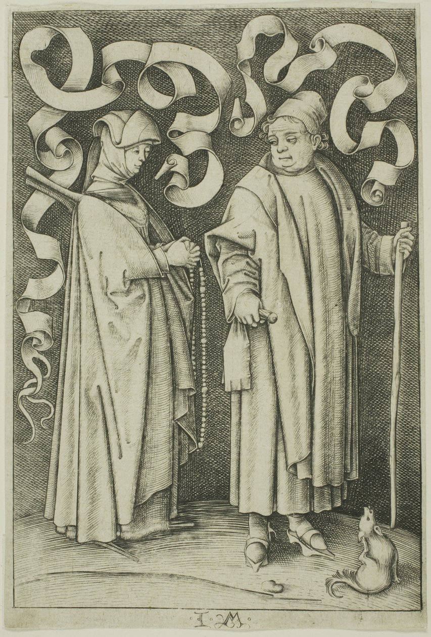 Kirkegængerne af Israhel van Meckenem the younger