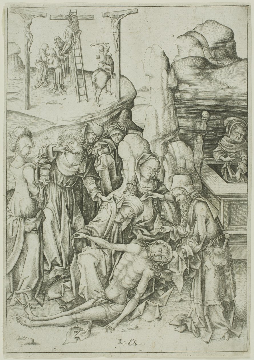 Klagesangen af Israhel van Meckenem the younger