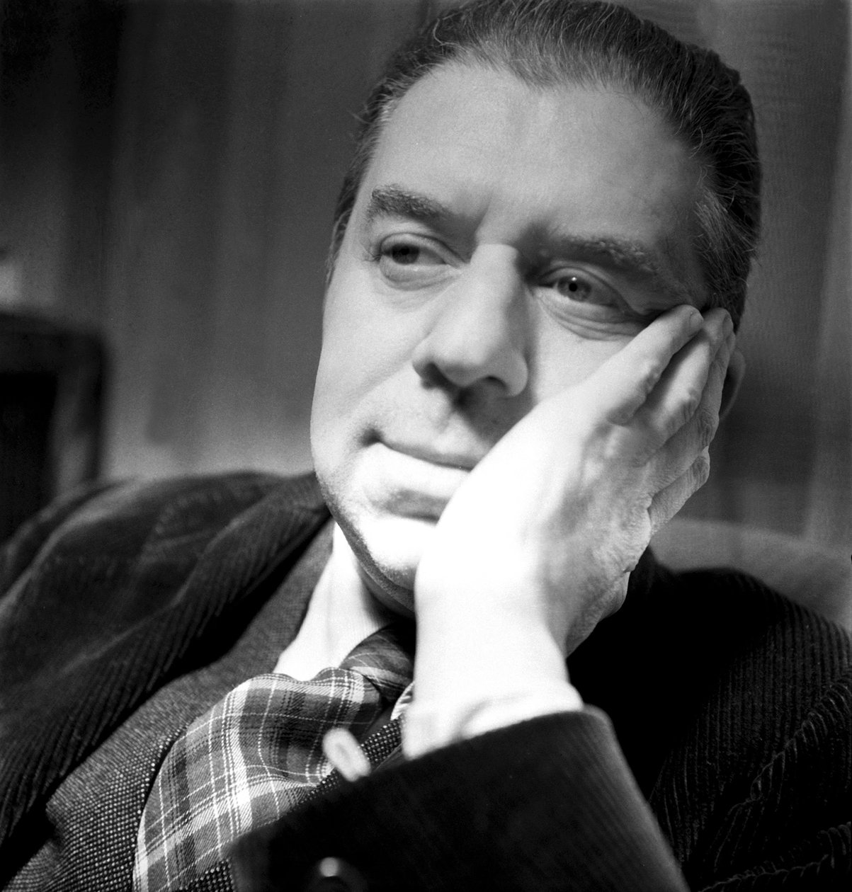 Eugenio Montale (1896-1981) af Italian Photographer