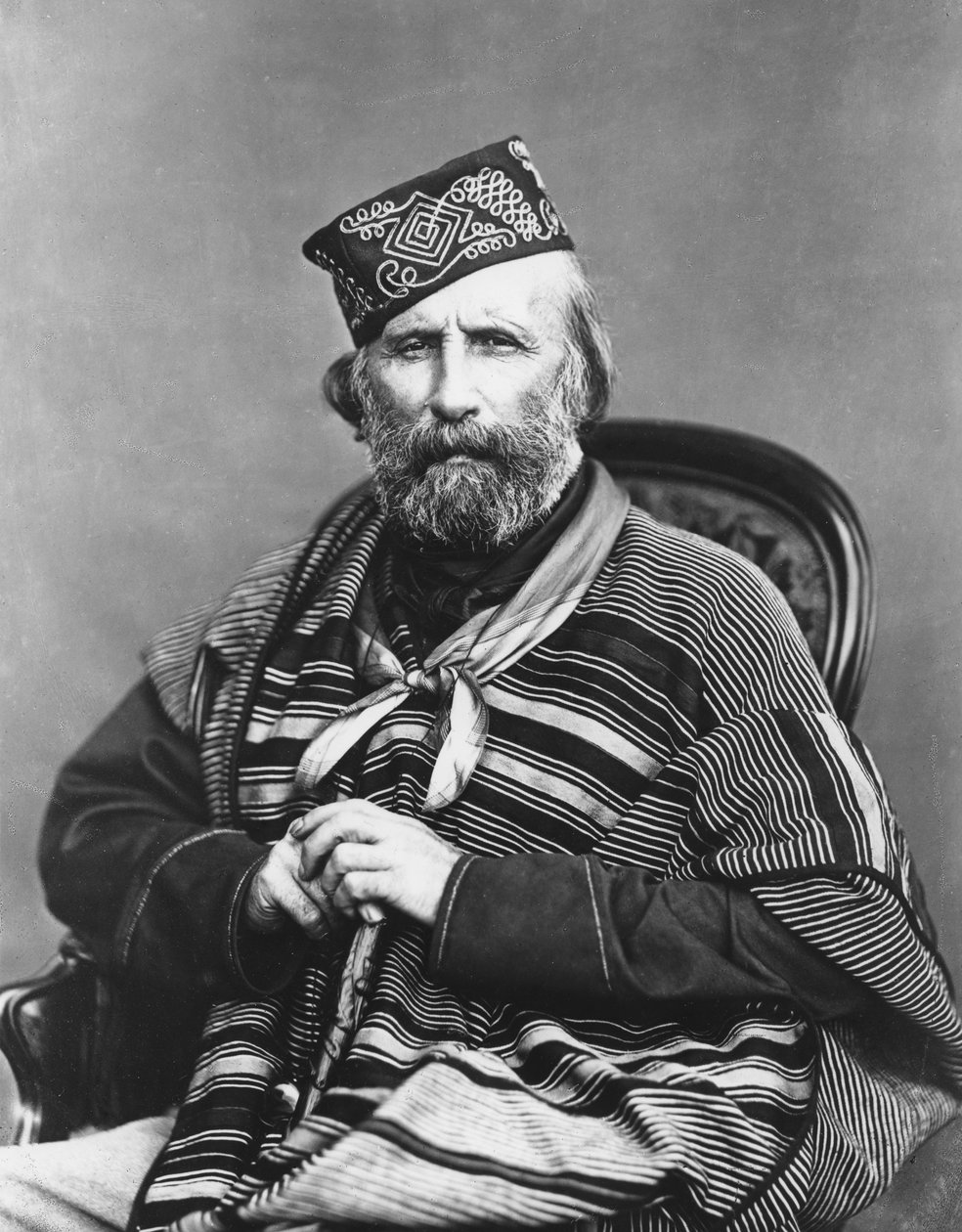 Portræt af Garibaldi af Italian Photographer