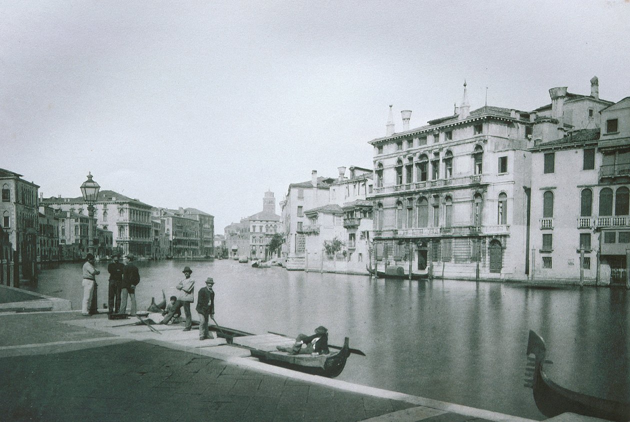 Udsigt over Canal Grande af Italian Photographer