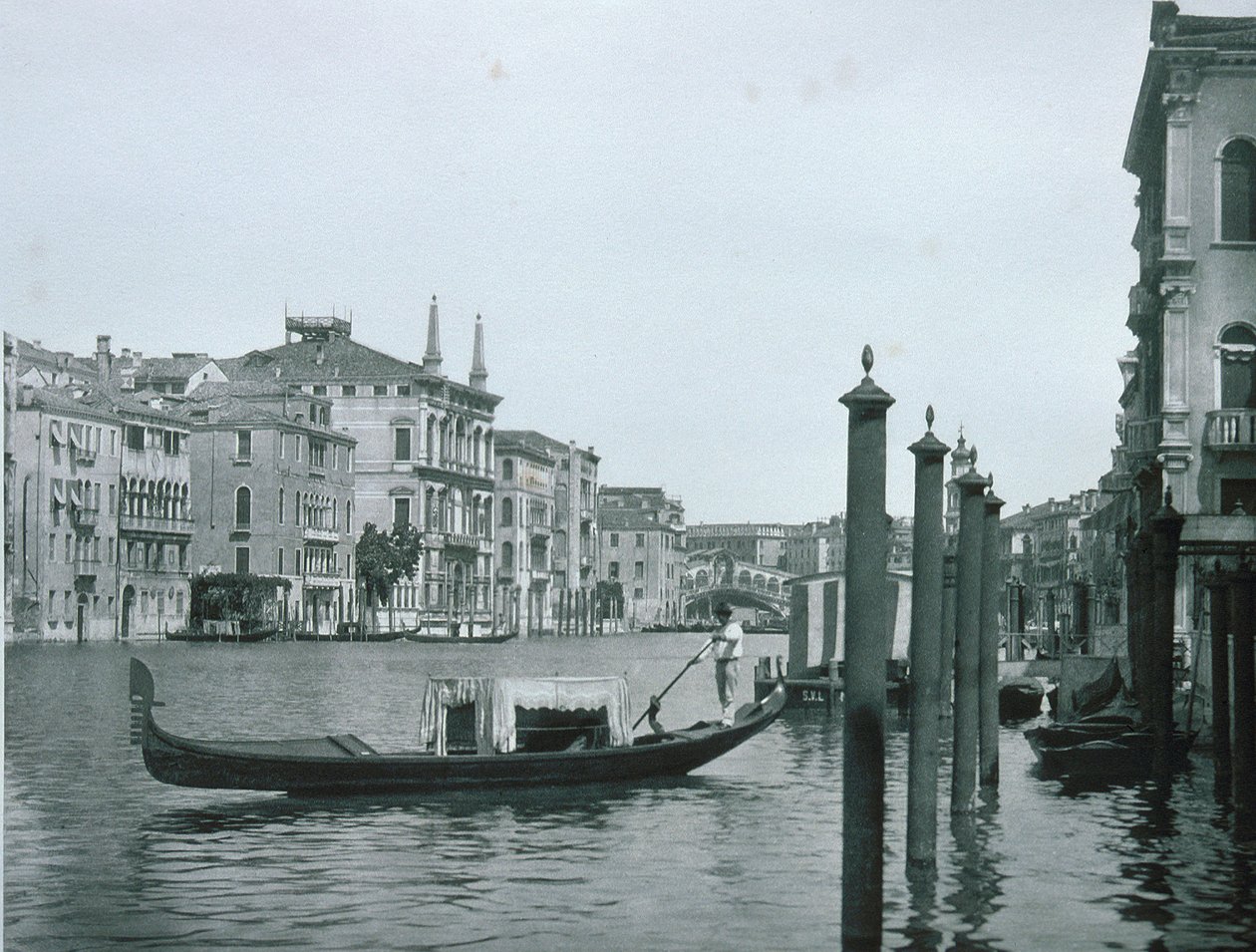 Udsigt over Canal Grande af Italian Photographer