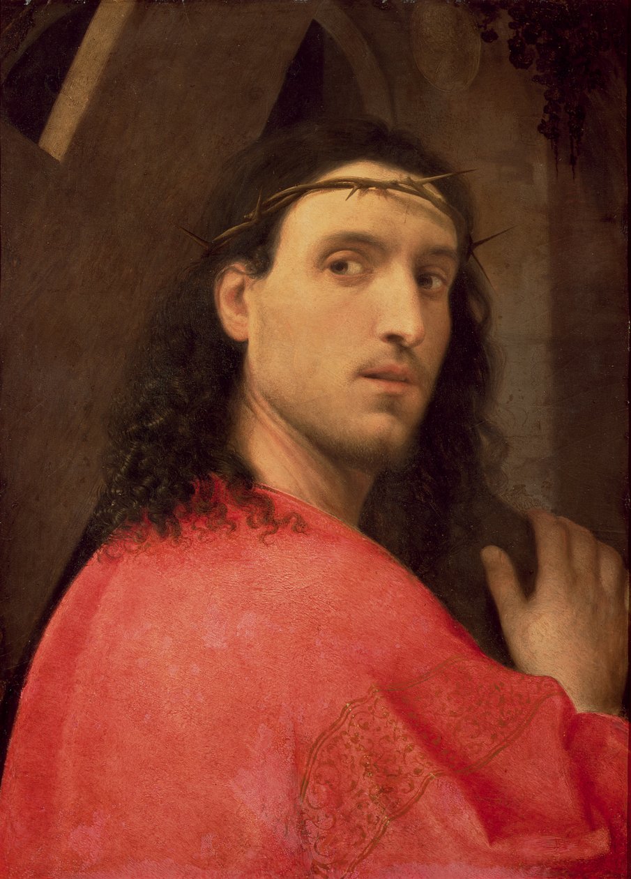 Kristus bærer korset, ca. 1515 (panel) af Italian School