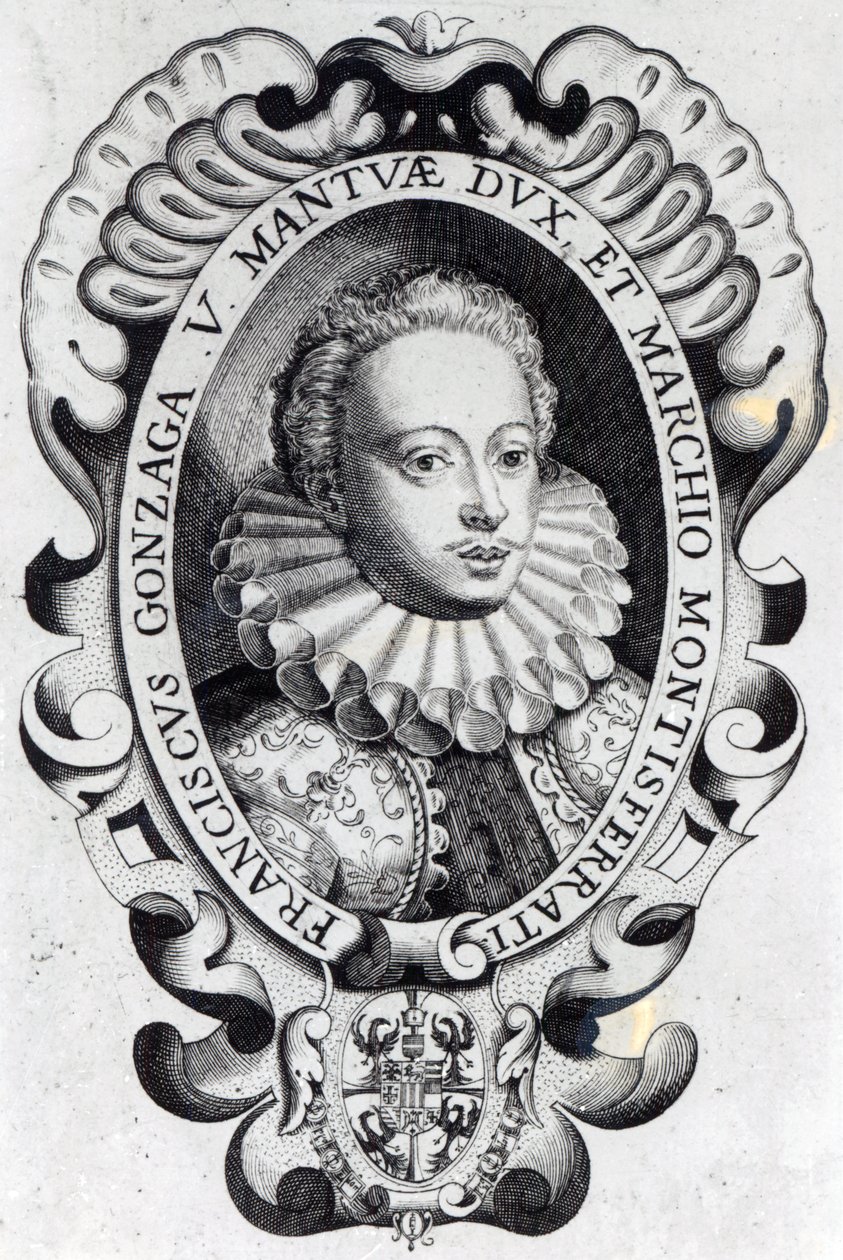 Francesco Gonzaga, hertug af Mantua og markis af Montferrat af Italian School