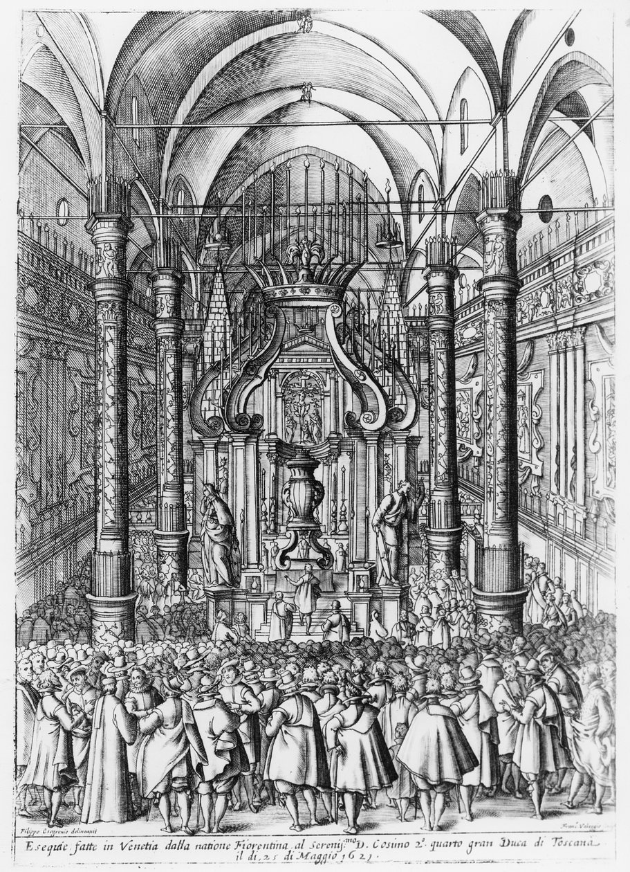 Begravelse af Cosimo II de
