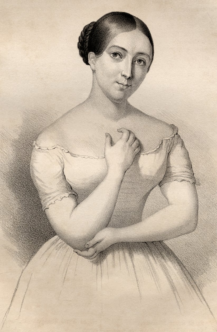 Giulia Grisi (1811-69) af Italian School
