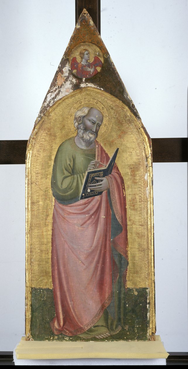 Johannes evangelisten, ca. 1360 (tempera på poppeltræ) af Italian School
