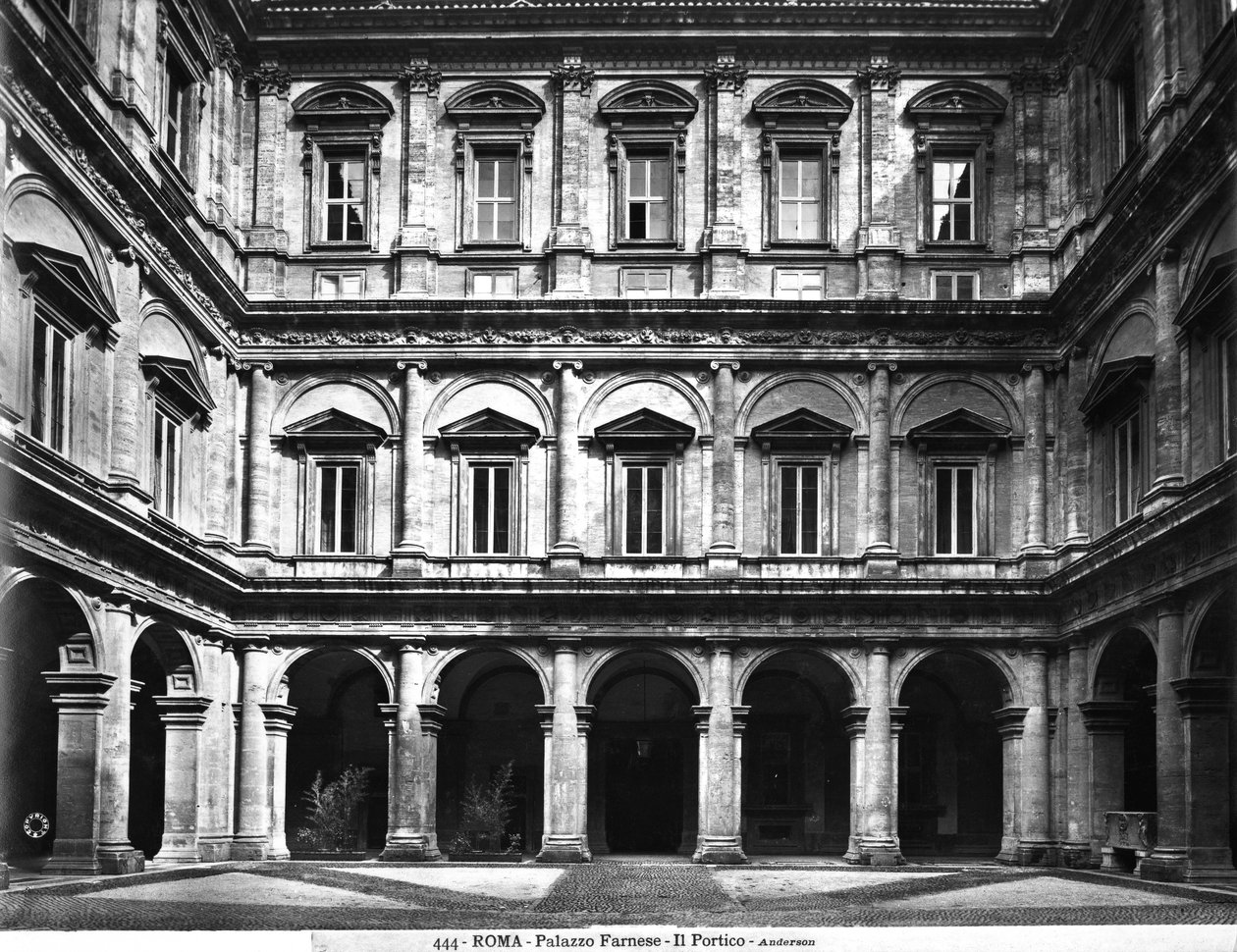 Palazzo Farnese, 1514-64 af Italian School