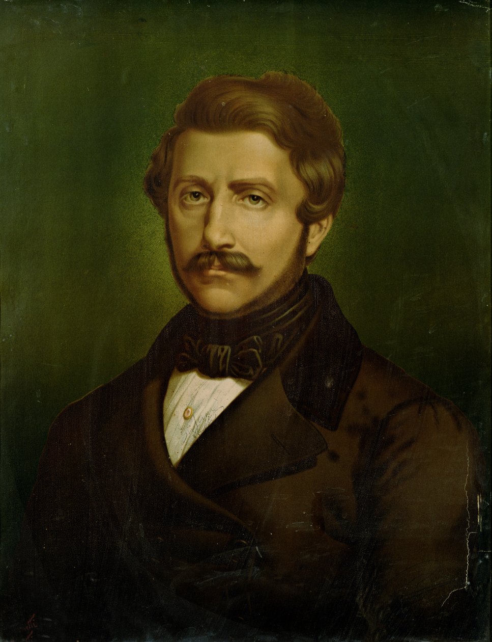 Portræt af Gaetano Donizetti (1797-1848) af Italian School