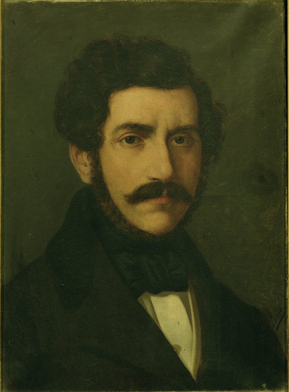 Portræt af Gaetano Donizetti (1797-1848) af Italian School