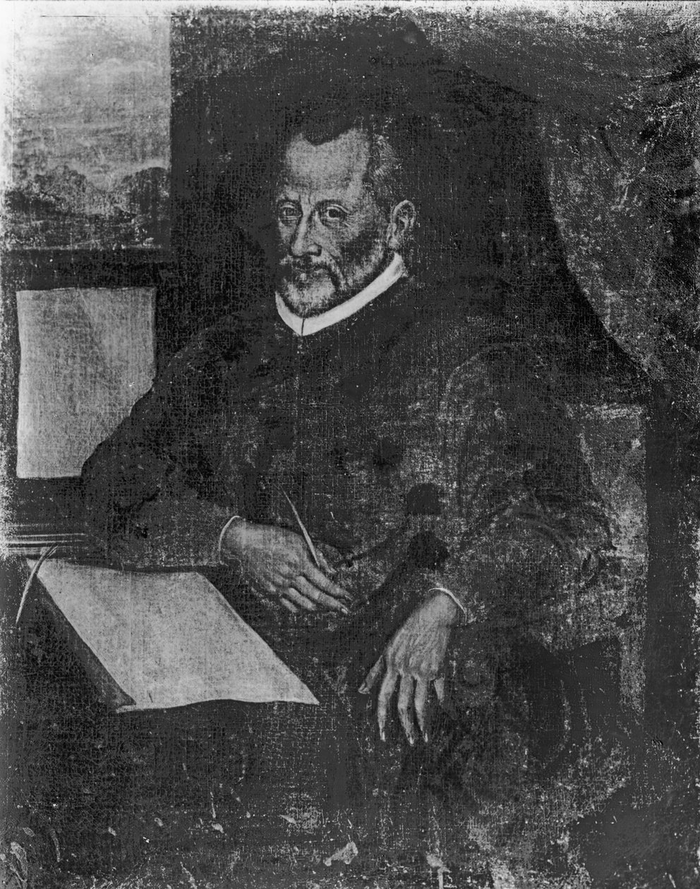 Portræt af Giovanni Pierluigi da Palestrina (1525-94) af Italian School