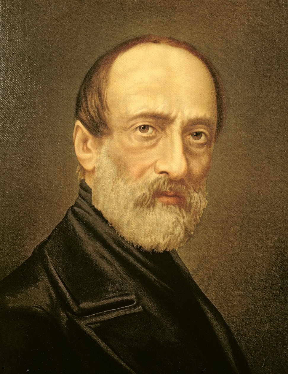 Portræt af Giuseppe Mazzini af Italian School