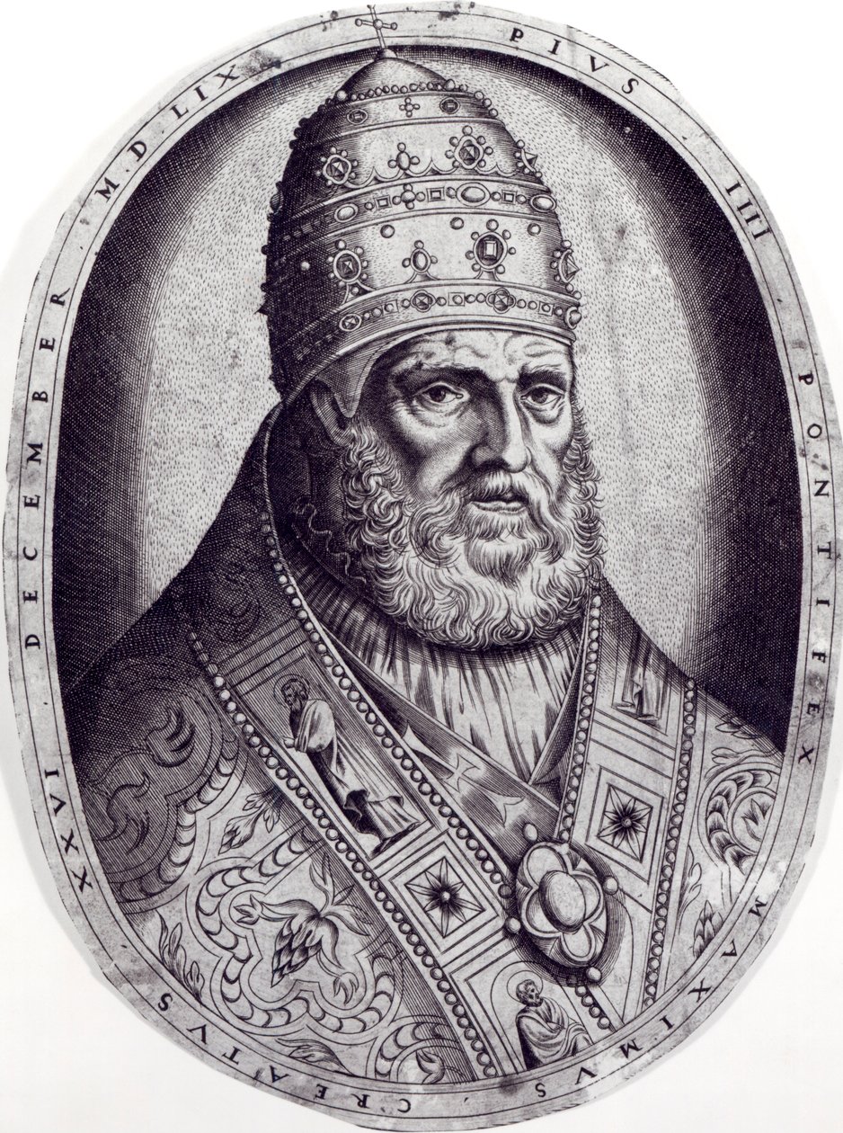 Portræt af pave Pius IV, 1559 af Italian School