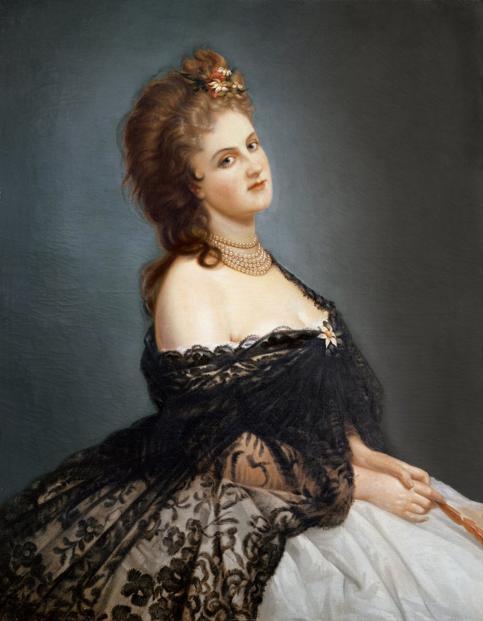 Portræt af Virginia Oldoini (1837-99) grevinde af Castiglione af Italian School