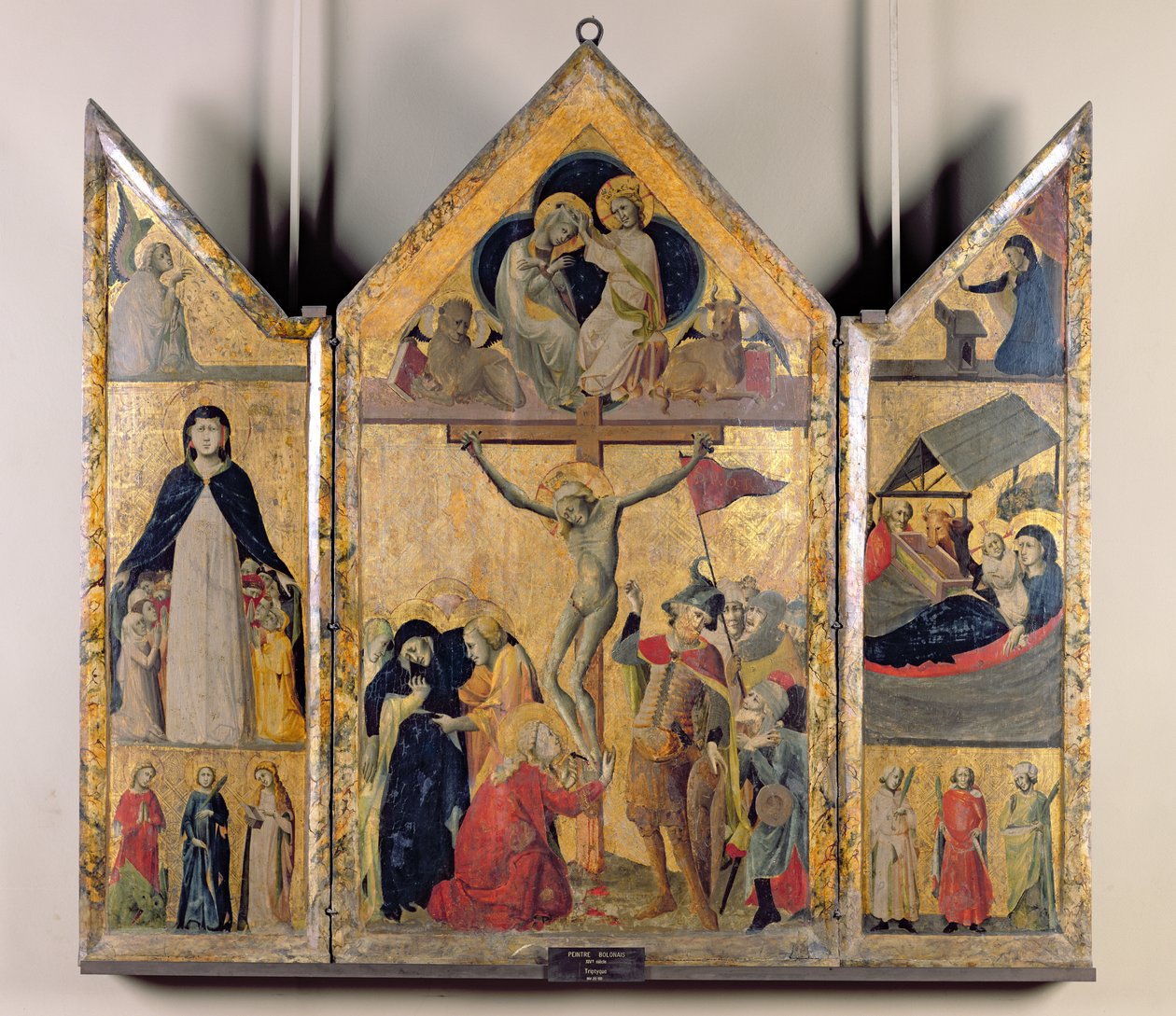 Triptykon med scener fra Jomfruens liv, 1333 af Italian School