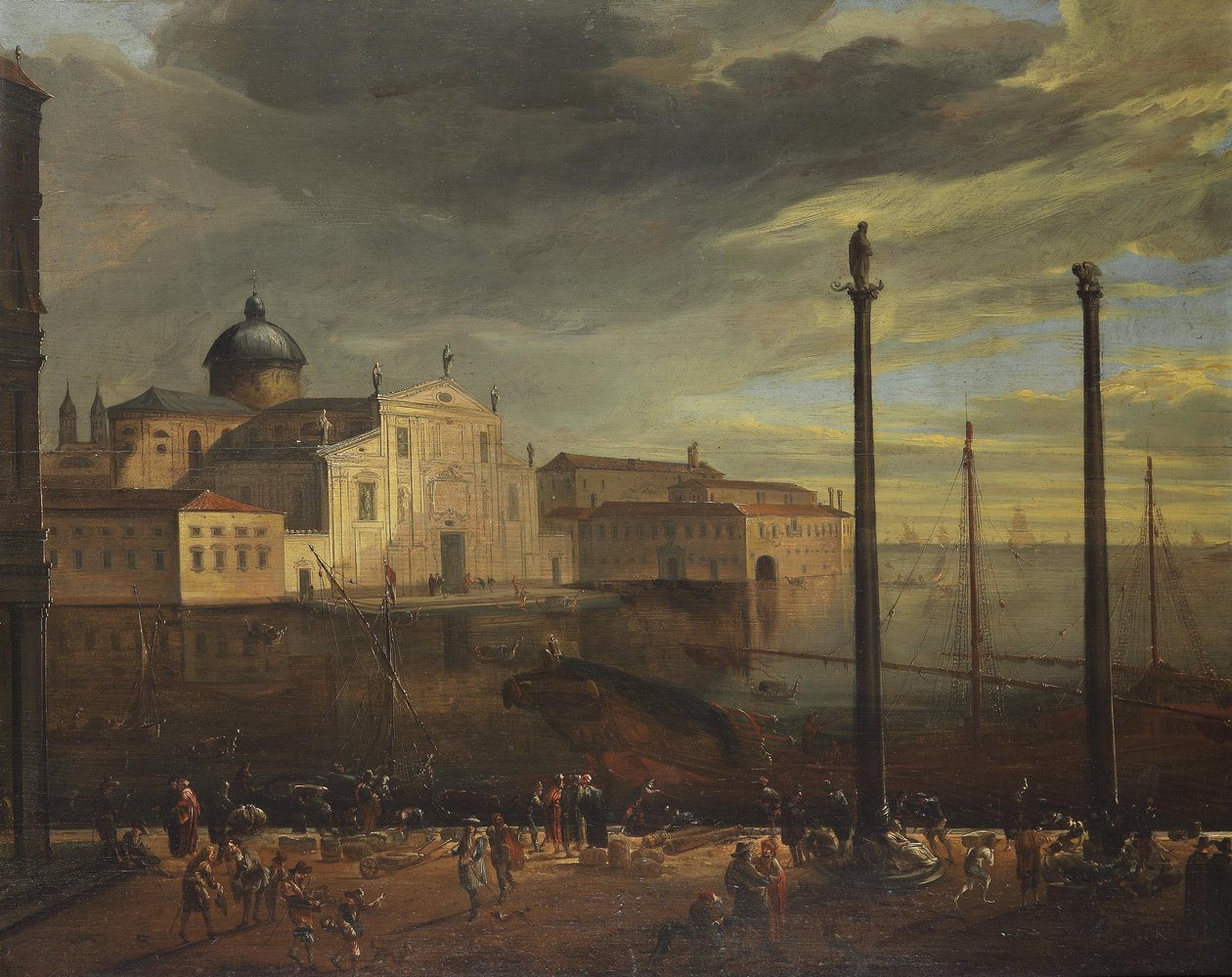 San Giorgio Maggiore Venedig af Italian School