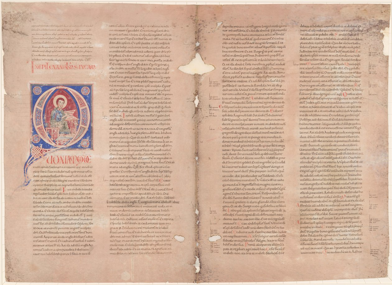 Sankt Lukas af Italian 12th Century